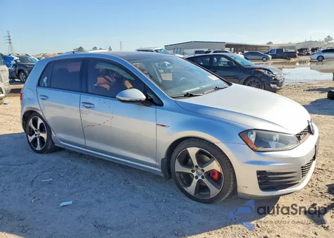 2015 Volkswagen Gti из США, поврежденный, VIN 3VW4T7AU9FM084230